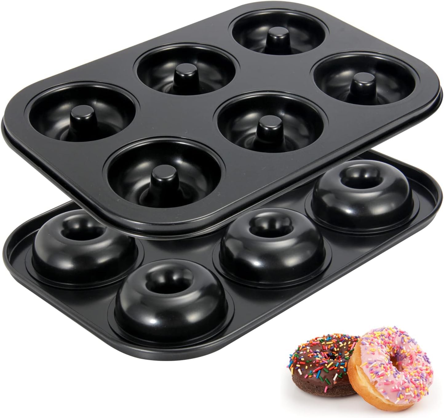 6 Donut Baking Pan Cake Baking,  Baking Tray Cookie Muffin Pan
