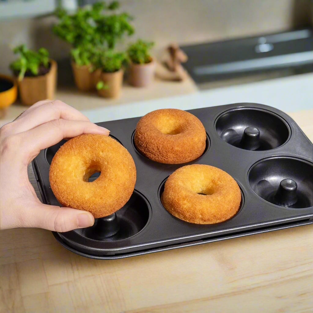 6 Donut Baking Pan Cake Baking,  Baking Tray Cookie Muffin Pan