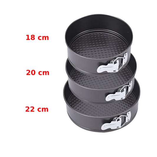Cake Mould Pan Set – Round Bakeware Sets 3pcs