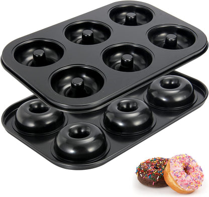 6 Donut Baking Pan Cake Baking,  Baking Tray Cookie Muffin Pan