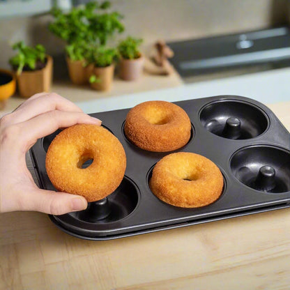 6 Donut Baking Pan Cake Baking,  Baking Tray Cookie Muffin Pan