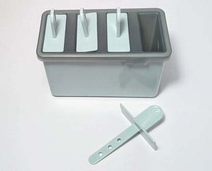 Premium 4-Piece Reusable Ice Cream Mold Set | BPA-Free Popsicle & Kulfi Maker | Easy-Release Frozen Treat Molds | DIY Ice Lolly & Dessert Maker for Kids & Adults