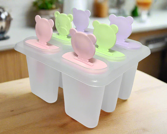 Plastic Reusable Ice Pop Makers | Homemade Popsicle, Frozen Ice Cream & Kulfi Moulds