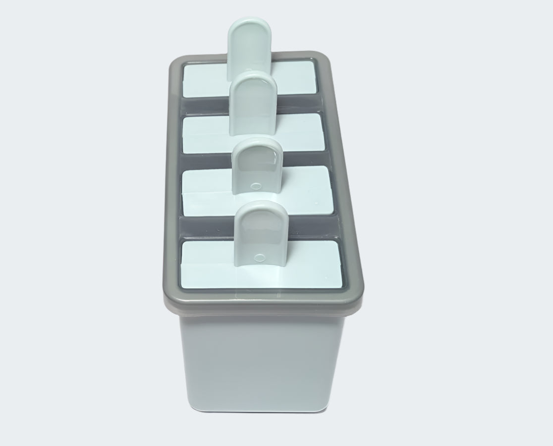Premium 4-Piece Reusable Ice Cream Mold Set