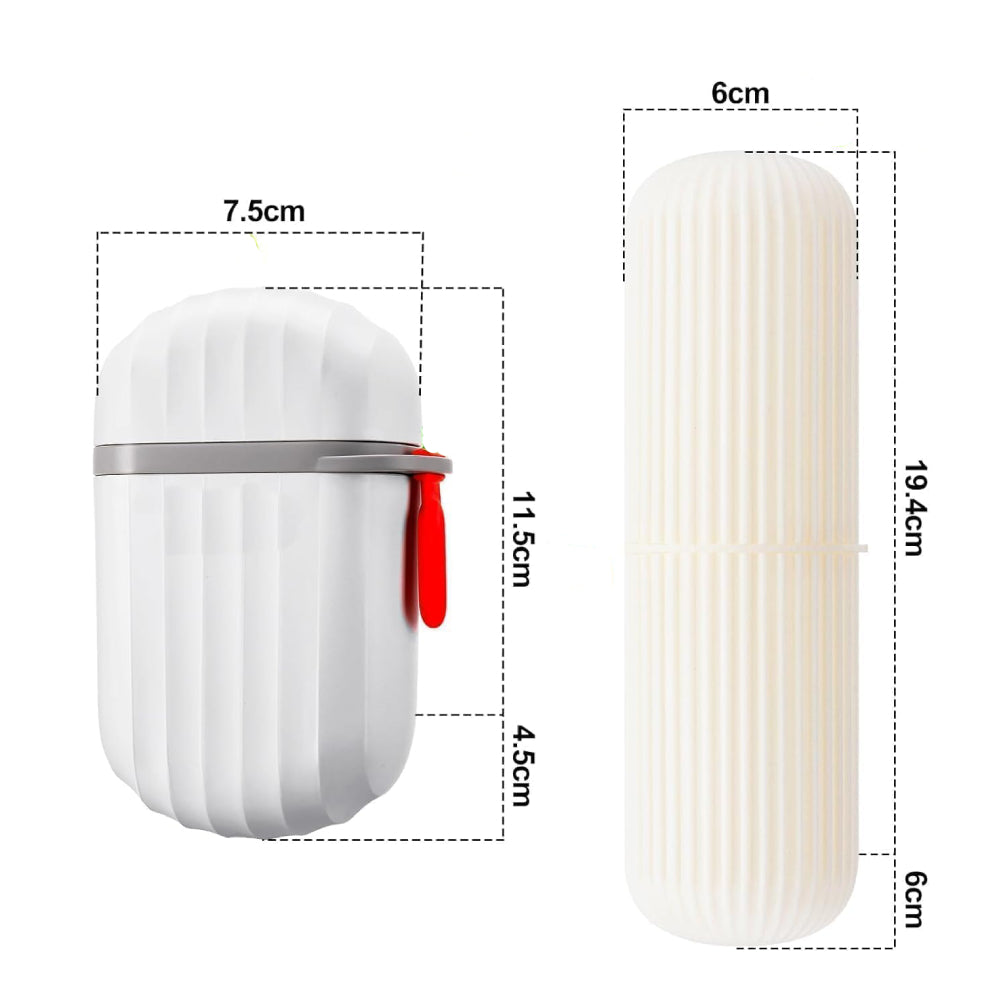 Travel Toothbrush Holder Travel Soap Case 